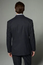 Next Baukastensakko Skinny Fit Anzugsakko Hellblau/Dunkelblau/Grau