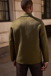 Next Hemdjacke Dunkelgrün/Grün