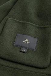 Next Hemdjacke Dunkelgrün/Grün