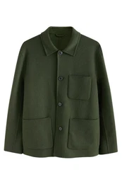 Hemdjacke Weiche, hochwertige Hemdjacke mit hohem Wollanteil (1-St)
