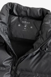 Next Steppmantel mit Stehkragen (1-tlg) Schwarz/Grau/Dunkelgrau
