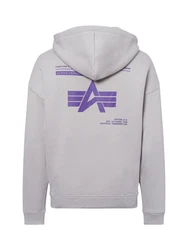 Alpha Industries Kapuzenpullover Grau/Hellgrau