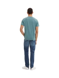 TOM TAILOR T-Shirt Grün/Türkis