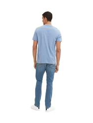 TOM TAILOR T-Shirt Hellblau/Blau/Grau