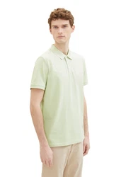TOM TAILOR Poloshirt Hellgrün/Grün