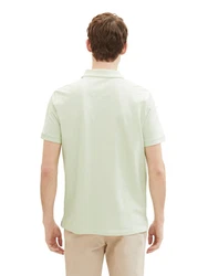 TOM TAILOR Poloshirt Hellgrün/Grün