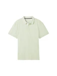 TOM TAILOR Poloshirt Hellgrün/Grün