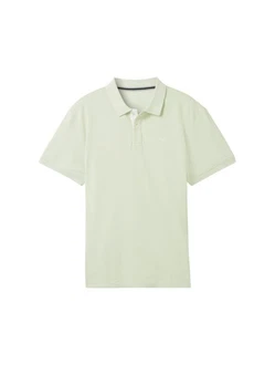 TOM TAILOR Poloshirt Hellgrün/Grün