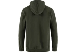 Fjällräven Hoodie Logo (M) Dunkelgrün/Grün
