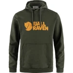 Fjällräven Hoodie Logo (M) Dunkelgrün/Grün
