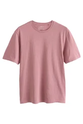 Next Essential T-Shirt mit Rundhalsausschnitt Rosa/Lila