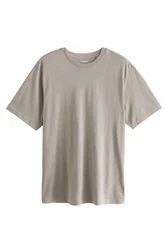 Next Essential T-Shirt mit Rundhalsausschnitt Khaki/Beige