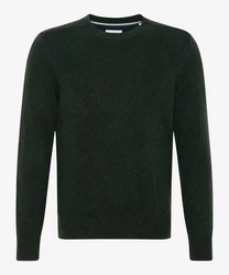 Brax Strickpullover Style RICK Dunkelgrün/Schwarz