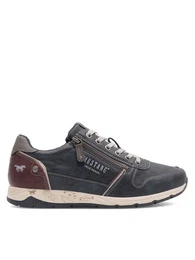 Halbschuhe Herren 4106-306 Dunkelblau Schnrboots