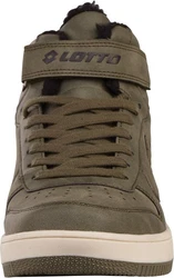 Lotto Paliot Fur Sneaker Dunkelgrün/Khaki/Braun