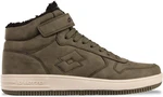 Lotto Paliot Fur Sneaker Dunkelgrün/Khaki/Braun