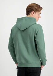Alpha Industries Hoodie Basic Hoodie Small Logo Grün/Dunkelgrün