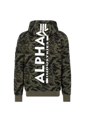 Alpha Industries Hoodie Back Print Camo