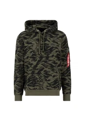 Alpha Industries Hoodie Back Print Camo