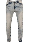 Southpole Herren Stretch Signature Denim Grau/Hellblau/Blau/Weiß