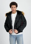 Alpha Industries Winterjacke N-2B Heritage Schwarz/Grau