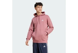 adidas Sportswear ESSENTIALS FLEECE HOODIE Rosa/Rot