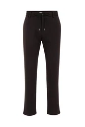 WE Fashion Chinohose Dunkelbraun/Schwarz/Khaki/Bordeaux/Lila/Dunkelrot