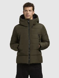 khujo Steppjacke WOU Dunkelgrün/Grün