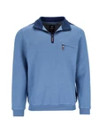 Hajo Sweatshirt Troyer-Sweatshirt Bordeaux/Rot/Dunkelrot