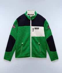 Napapijri Fleecejacke Yupik Fz  Grün/Dunkelgrün/Blau