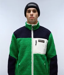 Napapijri Fleecejacke Yupik Fz  Grün/Dunkelgrün/Blau