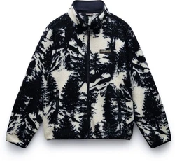 Napapijri Fleecejacke ARGIENT Relaxed Fit Dunkelblau/Dunkelgrau/Blau/Lila