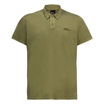Jack Wolfskin Poloshirt Pikeh Dunkelgrün/Grün/Khaki