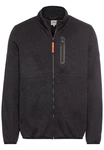 camel active Sweatshirt Outdoorjacke T-Shirt Dunkelgrau/Grau/Schwarz