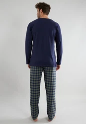 TOM TAILOR Pyjama blau