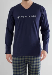 TOM TAILOR Pyjama blau