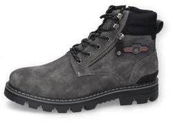 Dockers by Gerli Schnürboots 53HX003-600 Dunkelgrau/Grau/Hellgrau/Blau