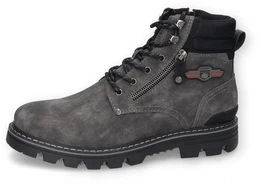 Schnrboots, Winterstiefel, Freizeitstiefel, Worker-Boots mit modischen Details