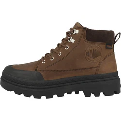 Palladium Pallatroopercuff WP+ Herren Schnürboots Braun/Dunkelbraun