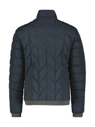 LERROS Steppjacke mit Kontrastdetails Dunkelblau/Hellblau/Grau/Blau