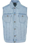 Urban Classics Jerseyweste Denim Vest Hellblau/Blau