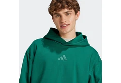 adidas Sportswear Sweatshirt M A SZN FL HD Grün/Dunkelgrün