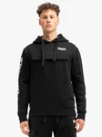 Lonsdale Kapuzensweatshirt Rushen Schwarz/Rosa