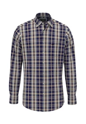 FYNCH-HATTON Karohemd Dunkelblau/Hellblau/Blau