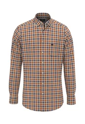 FYNCH-HATTON Karohemd Rot/Orange