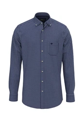 FYNCH-HATTON Hemd navy/rauchblau