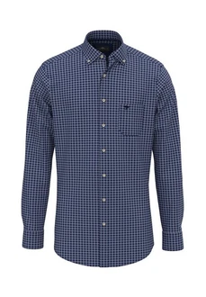 FYNCH-HATTON Hemd navy/rauchblau