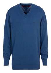 Tommy Hilfiger Strickpullover BT-PIMA ORG CTN CASHMERE VNCK-B Grün