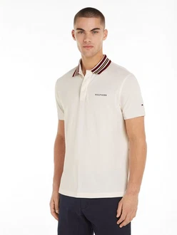 Tommy Hilfiger Poloshirt GIFTING POLO RWB COLLAR REG POLO wei