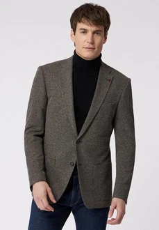 Roy Robson Sakko Mit Aufgesetzten Taschen Hellblau/Grau/Khaki/Braun/Dunkelgrau Roy Robson Sakko Mit Aufgesetzten Taschen Hellblau/Grau/Khaki/Braun/Dunkelgrau